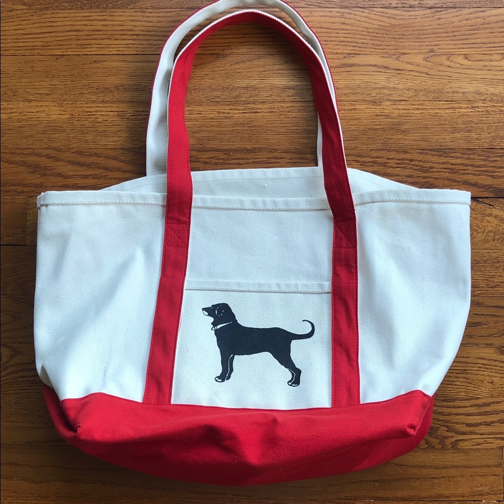 The Black Dog Canvas Boat Tote 100% Cotton
Black Labrador Design